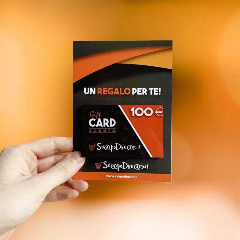 Gift Card - € 100,00 sfondo arancione