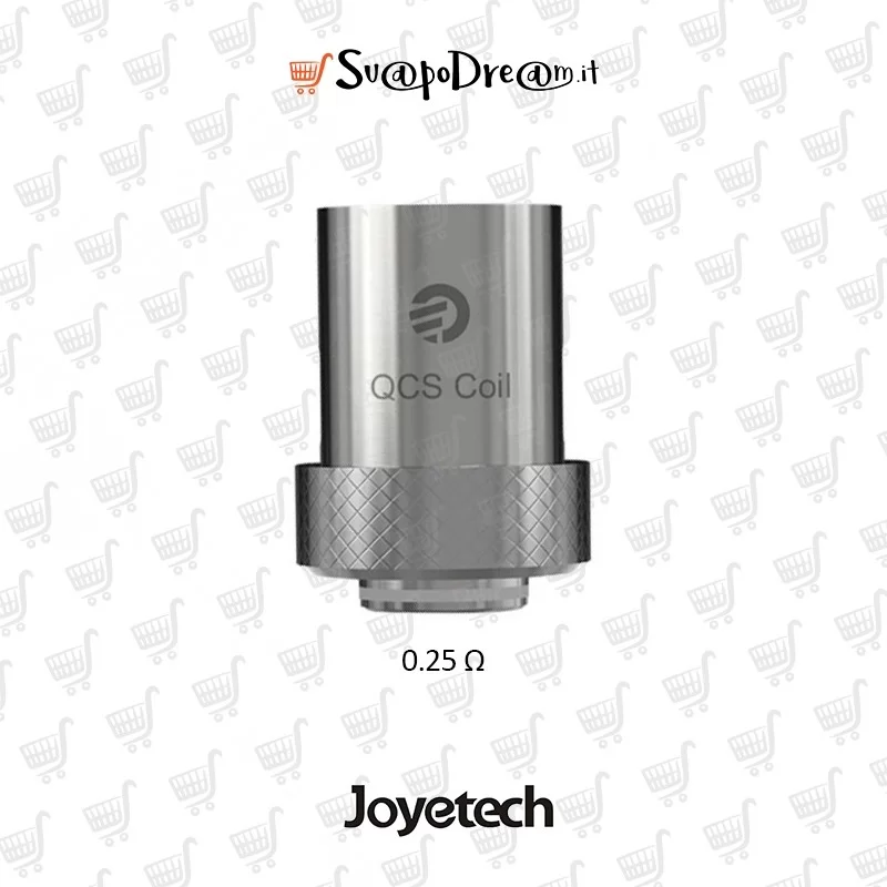 JOYETECH - Resistenze QCS Cubis 0.25 Ohm 5pz
