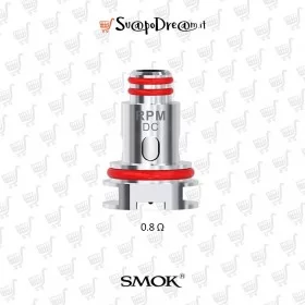 Head Coil Smoktech - RPM DC 0,8ohm MTL - 5 pz