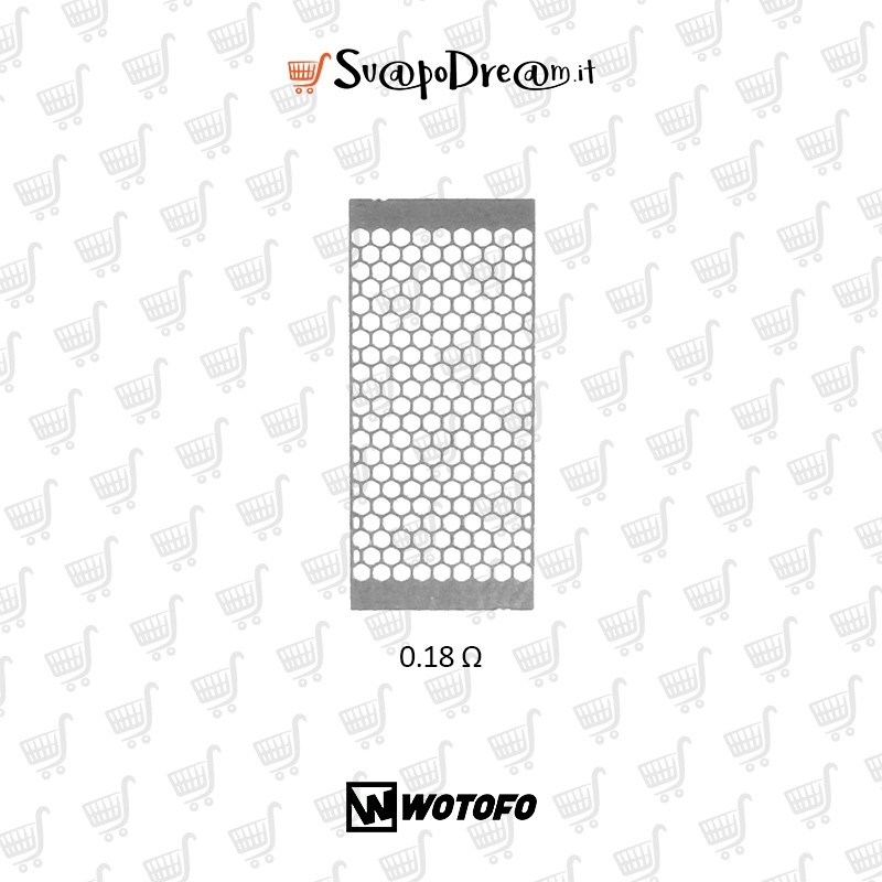 WOTOFO - Resistenze Mesh Style - 10pz WOTOFO - Resistenze Mesh Style - 10pz