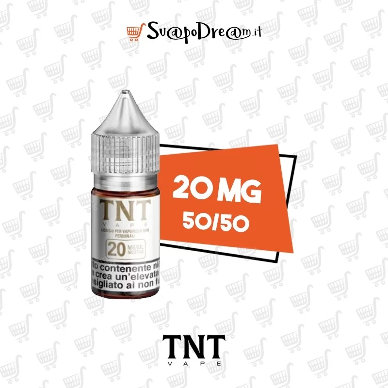 TNT VAPE - Basetta - 10ml VPG 50/50 - Nicotina 20
