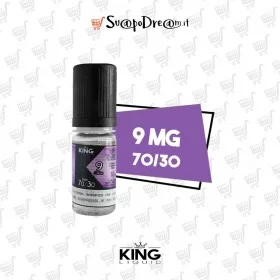 KING LIQUID - Basetta 10ml - CLOUD 70/30 - nicotina 9