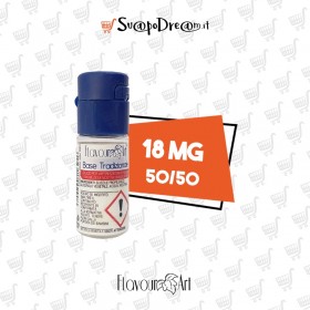 FLAVOURART - Basetta 10ml - VPG 50/50 - Nicotina 18