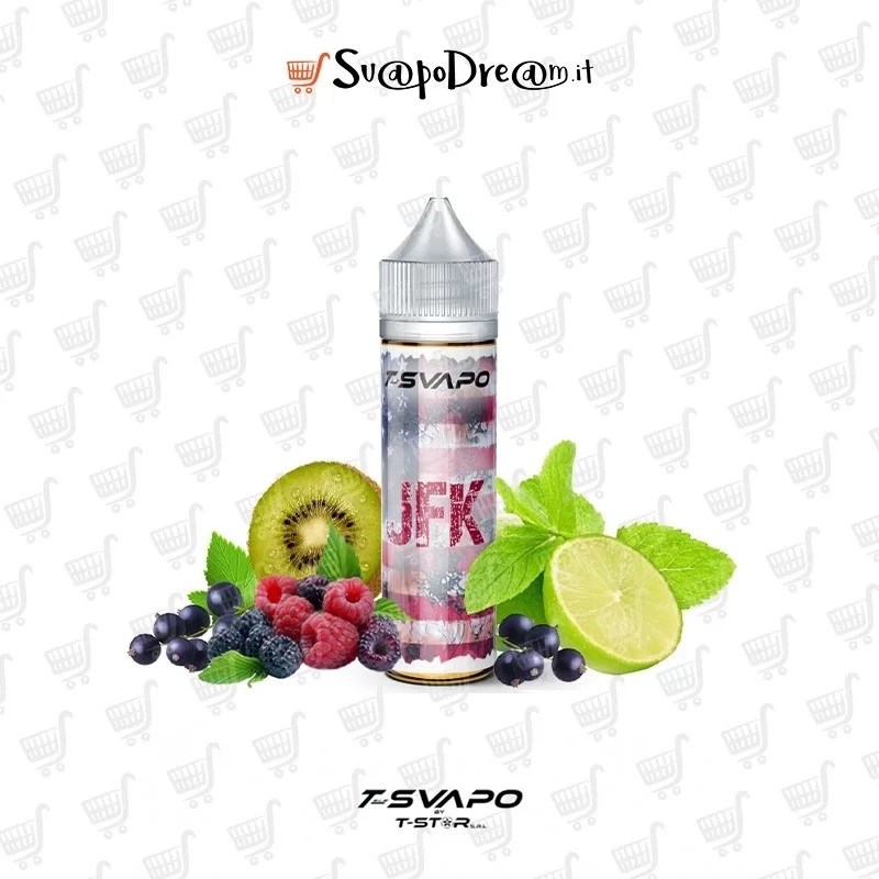 T-SVAPO/T-STAR - Liquido Mix&Vape JFK 40ml