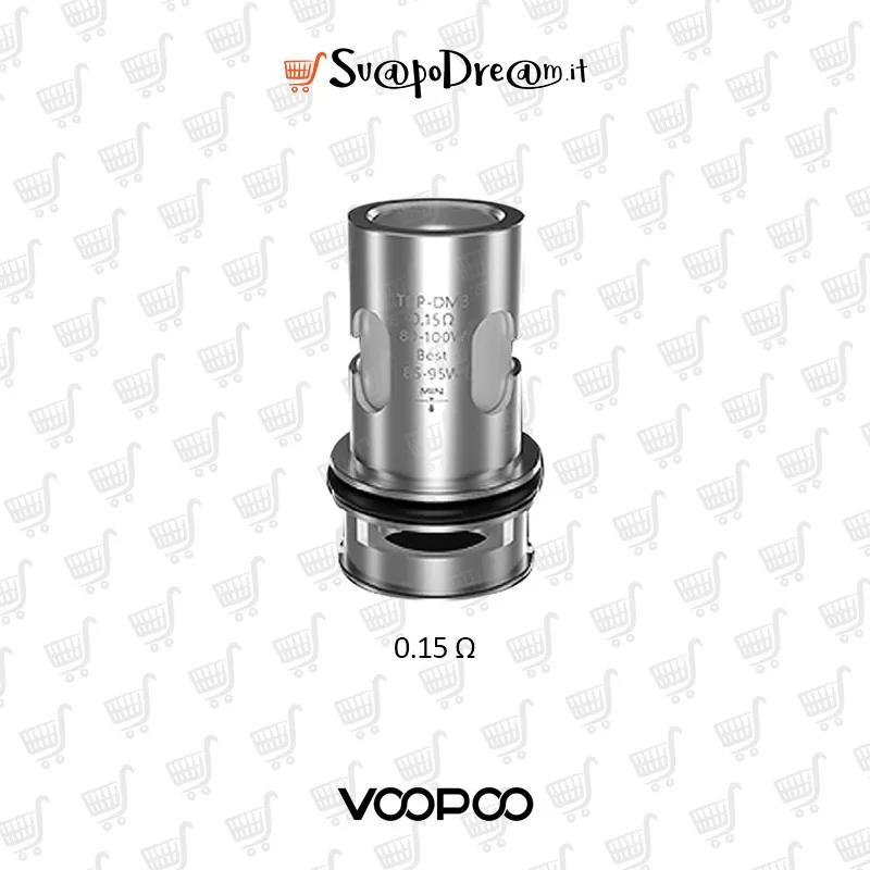 VOOPOO - Resistenze TPP DM3 3pz