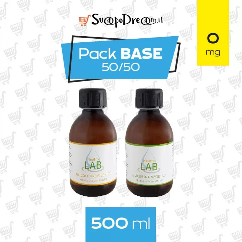 BASE Neutra 50/50 Vg/Pg Pack 500ml Nicotina 0