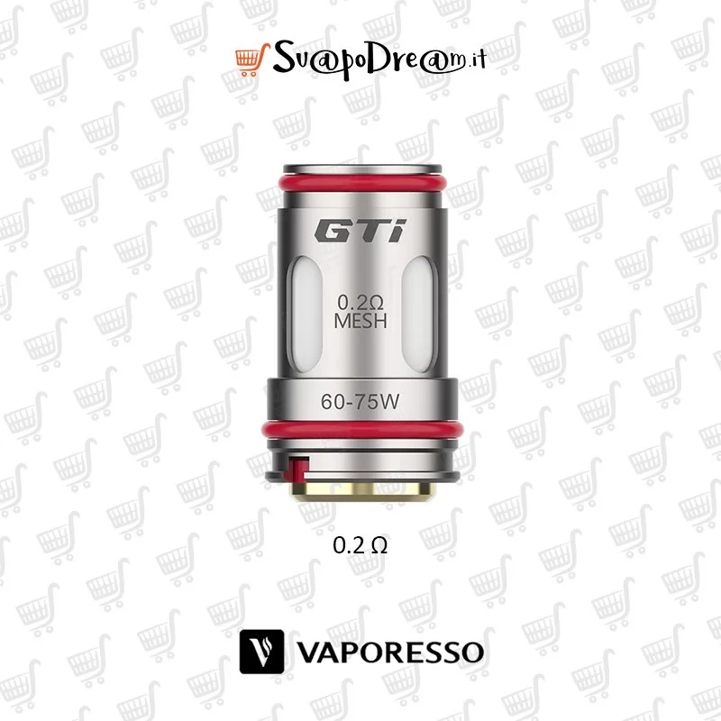 VAPORESSO - Resistenze GTI 5pz