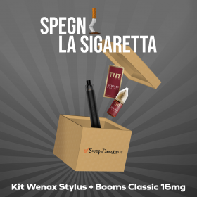 PACCHETTO SPEGNILA - Kit Wenax Stylus + Booms Classic 16