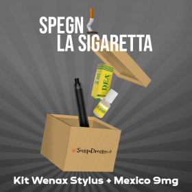 PACCHETTO SPEGNILA - Kit Wenax Stylus + Mexico 9