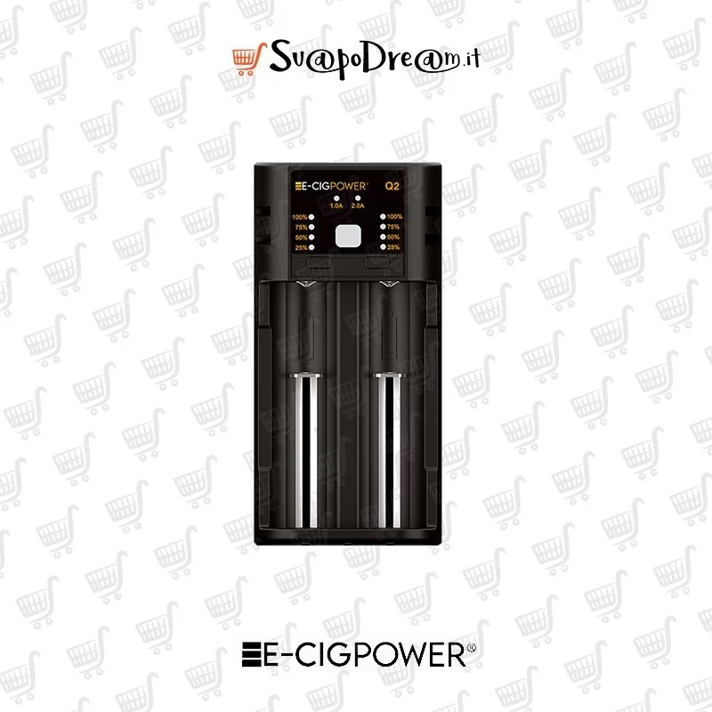 E-CIG POWER - Caricabatterie Q2