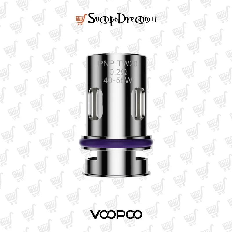 VOOPOO - Resistenze PnP-TW 5pz