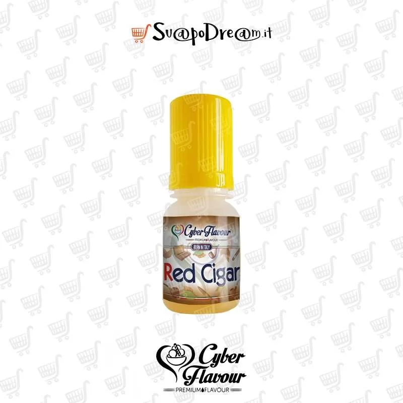 CYBER FLAVOUR - Aroma Concentrato 10ml RED CIGAR CYBER FLAVOUR - Aroma Concentrato 10ml RED CIGAR