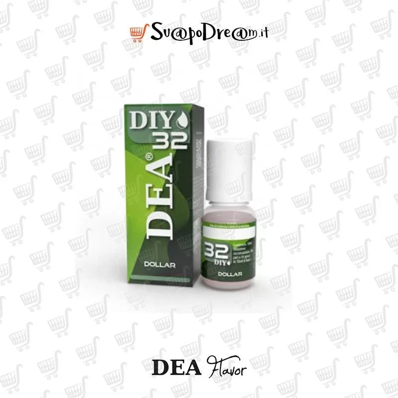DEA FLAVOR DIY - Aroma Concentrato 10ml 32 DOLLAR DEA FLAVOR DIY - Aroma Concentrato 10ml 32 DOLLAR