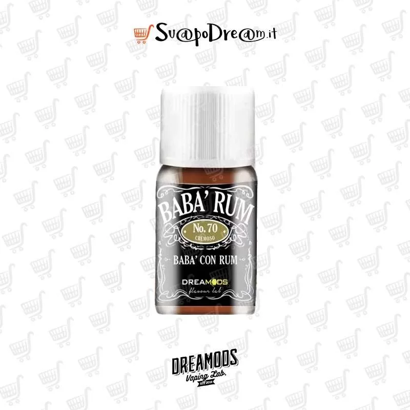 DREAMODS - Aroma Concentrato 10ml N.70 BABA' RUM