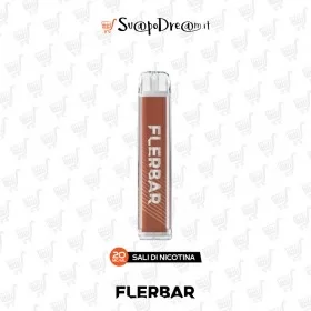 FLERBAR - Pod Mod Usa e Getta TOBACCO 600 PUFF