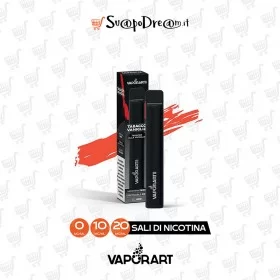 VAPORART - Pod Mod Usa e Getta TABACCO VANIGLIA 600 PUFF