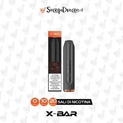X-BAR - Pod Mod Usa e Getta TOBACCO EXTRACT 650 PUFF