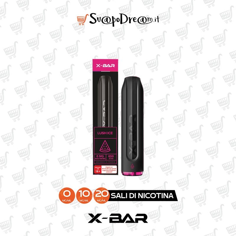 X-BAR - Pod Mod Usa e Getta LUSH ICE 650 PUFF