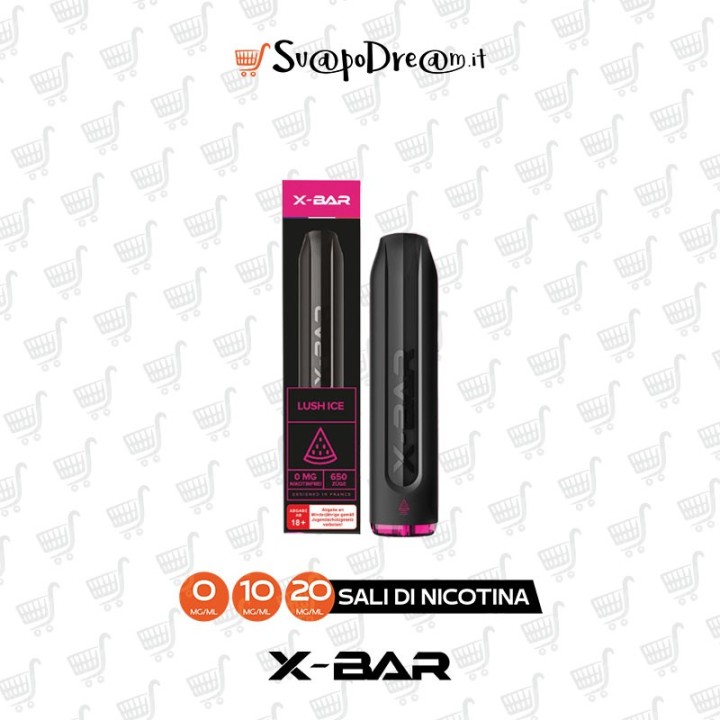 X-BAR - Pod Mod Usa e Getta LUSH ICE 650 PUFF