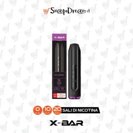 X-BAR - Pod Mod Usa e Getta ICE GRAPE 650 PUFF