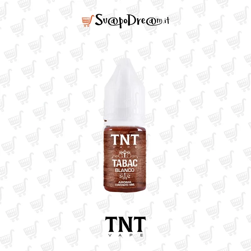 TNT VAPE - Aroma Concentrato 10ml TABAC BLANCO