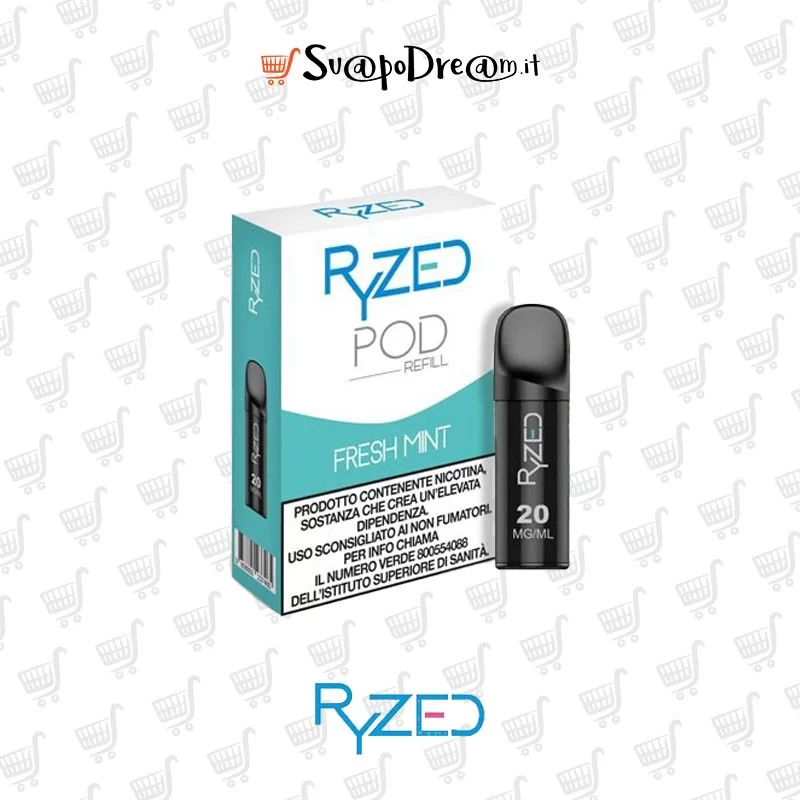RYZED - Cartuccia Pod Precaricata MI FRESH MINT 2pz