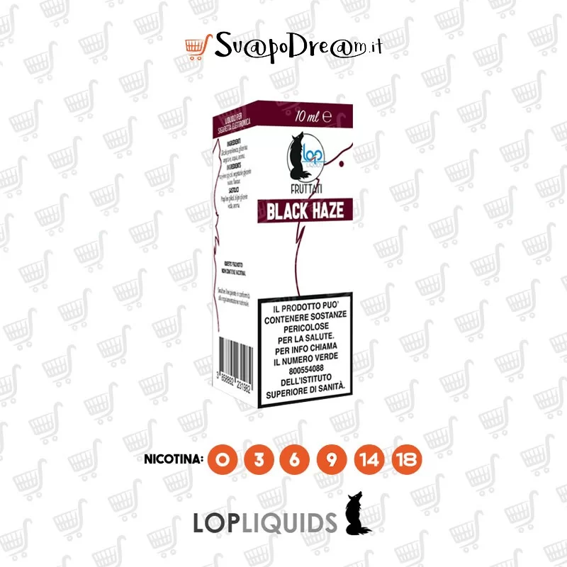 LOP - Liquido 10ml BLACK HAZE