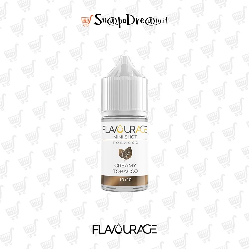FLAVOURAGE - Aroma Mini Shot 10ml CREAMY TOBACCO