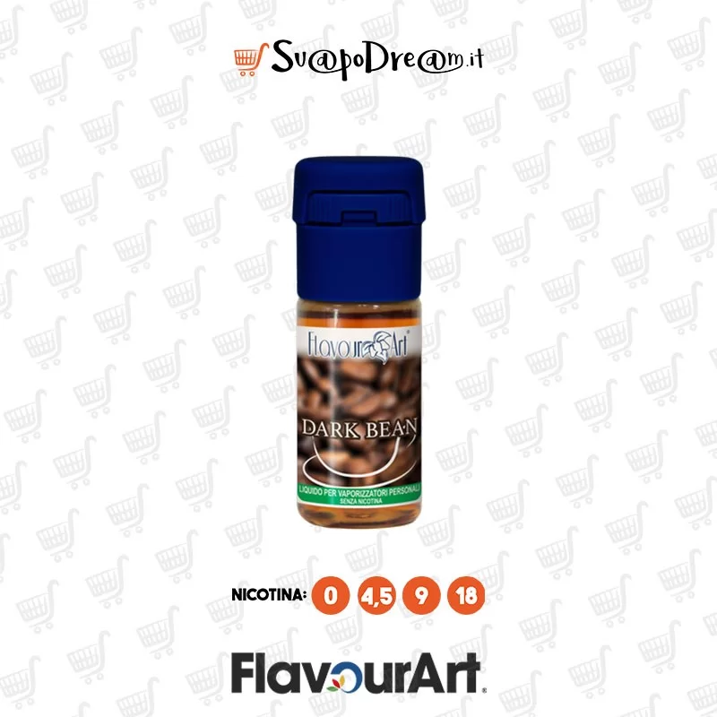 FLAVOURART - Liquido 10ml DARK BEAN
