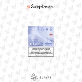 ELFBAR ELFA - Cartuccia Pod Precaricata BLUE RAZZ LEMONADE 2pz