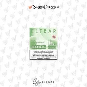 ELFBAR ELFA - Cartuccia Pod Precaricata KIWI PASSION FRUIT GUAVA 2pz