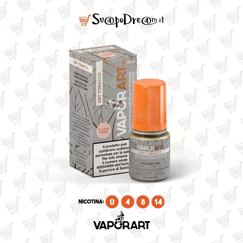 VAPORART - Liquido 10ml DRY TOBACCO