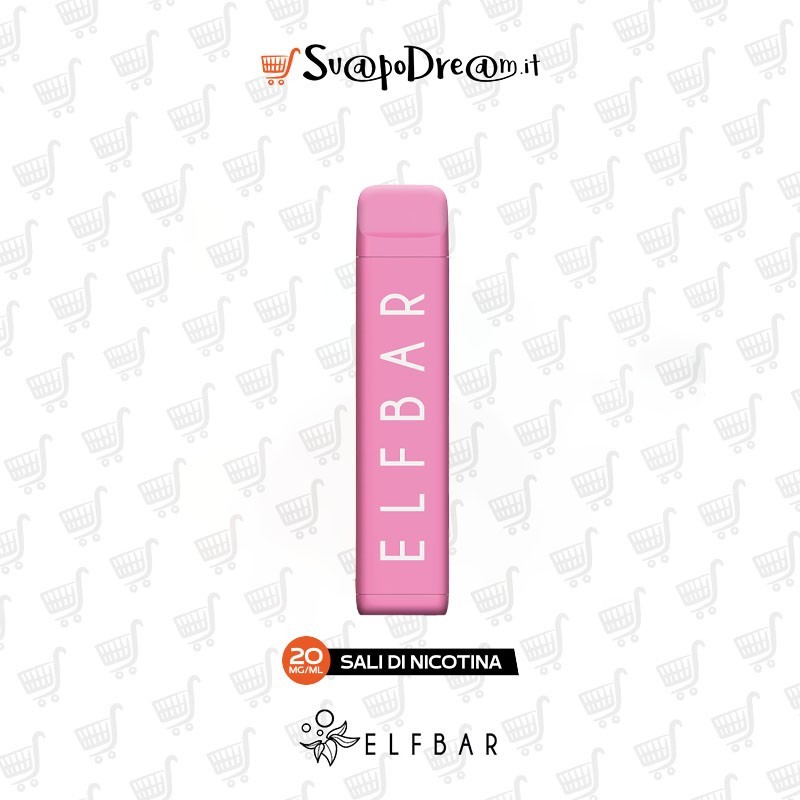 ELFBAR NC600 - Pod Mod Usa e Getta STRAWBERRY 600 PUFF