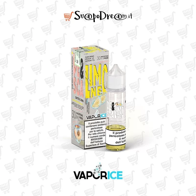 VAPORICE - Liquido Mix&Vape 30ml PESCA&LIMONE