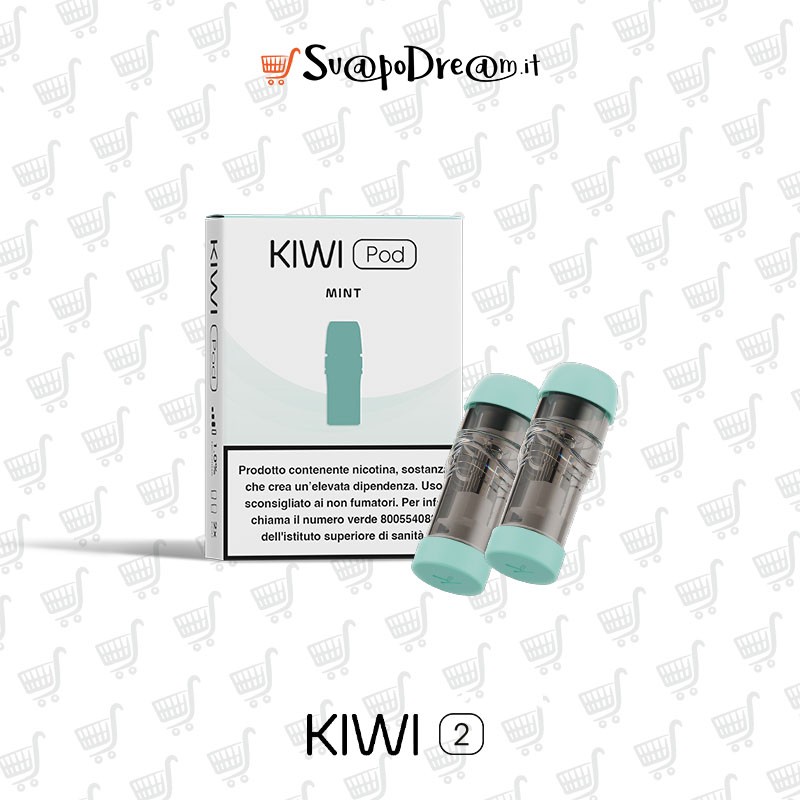 Kiwi - Sigaretta Elettronica Cartucce Precaricate Mint