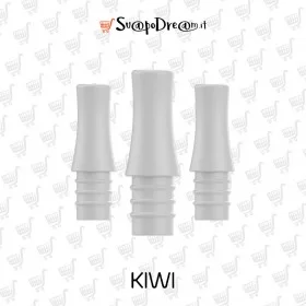 KIWI VAPOR - Drip Tip Silicone Kiwi Sigaretta Elettronica 3pz