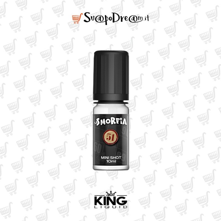 KING LIQUID - Aroma Mini Shot 10ml LA SMORFIA N.51