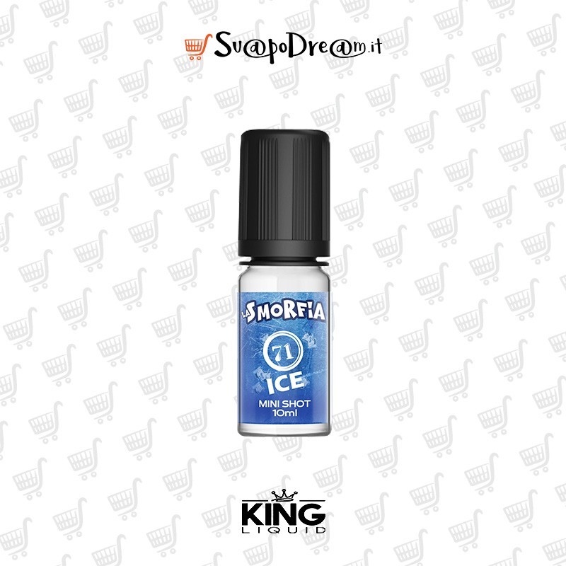 KING LIQUID - Aroma Mini Shot 10ml LA SMORFIA N.71 ICE