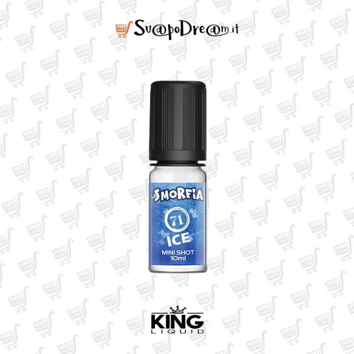 KING LIQUID - Aroma Mini Shot 10ml LA SMORFIA N.71 ICE