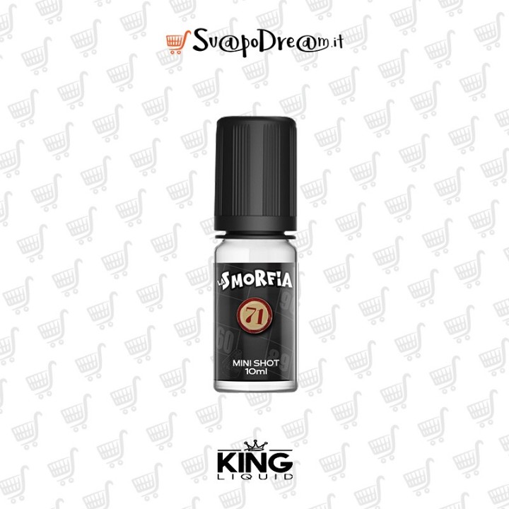 KING LIQUID - Aroma Mini Shot 10ml LA SMORFIA N.71