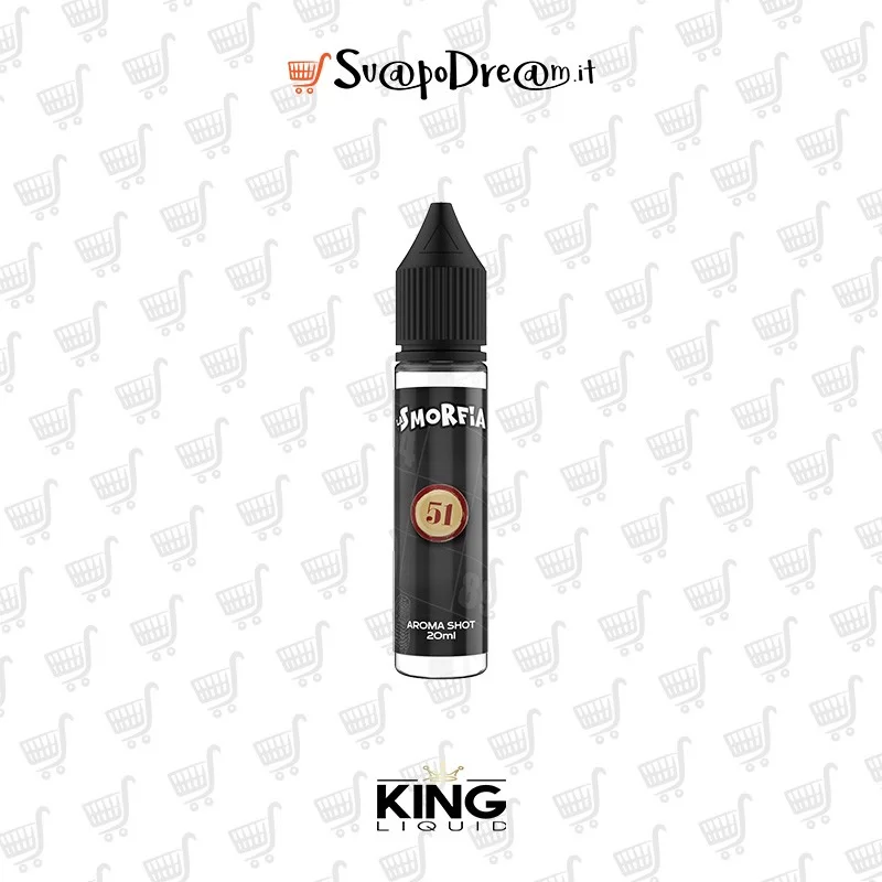 KING LIQUID - Aroma Shot 20ml LA SMORFIA N.51