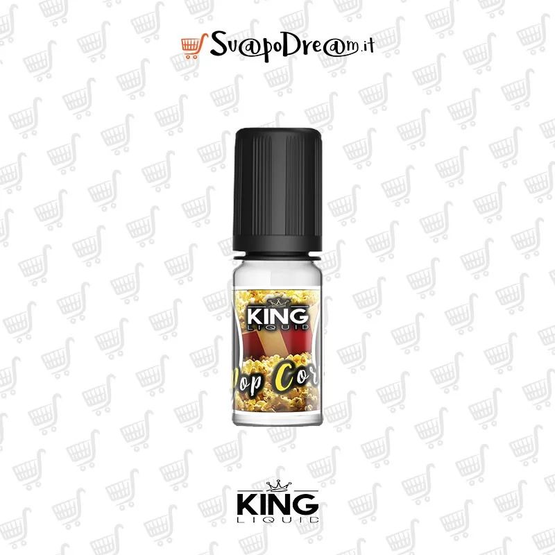 KING LIQUID - Aroma Concentrato 10ml POPCORN