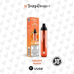 VUSE GO MAX Pod Mod Usa e Getta CREAMY PEACH 1500 PUFF