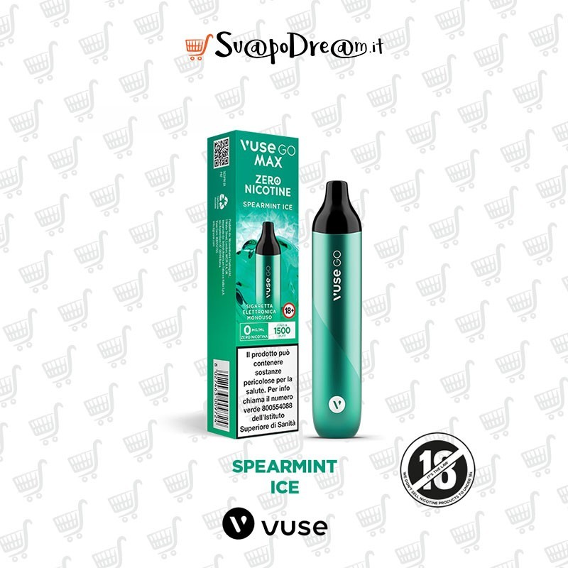 VUSE GO MAX Pod Mod Usa e Getta SPEARMINT ICE 1500 PUFF