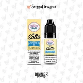 DINNER LADY - Liquido Salt 10ml LEMON SHERBETS ICE 10