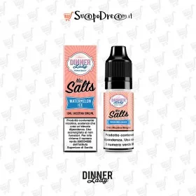 DINNER LADY - Liquido Salt 10ml WATERMELON ICE 10