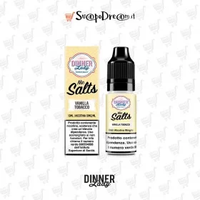DINNER LADY - Liquido Salt 10ml VANILLA TOBACCO