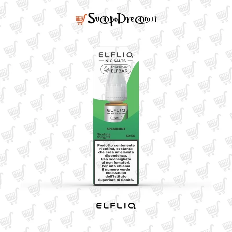 ELFLIQ by Elfbar - Liquido Nic Salts 10ml SPEARMINT