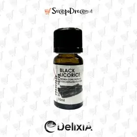 DELIXIA - Aroma Concentrato 10ml LIQUIRIZIA NERA