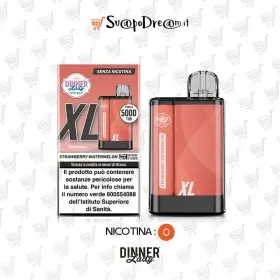 DINNER LADY - Pod Mod Usa e Getta VP XL STRAWBERRY WATERMELON 5000 PUFF